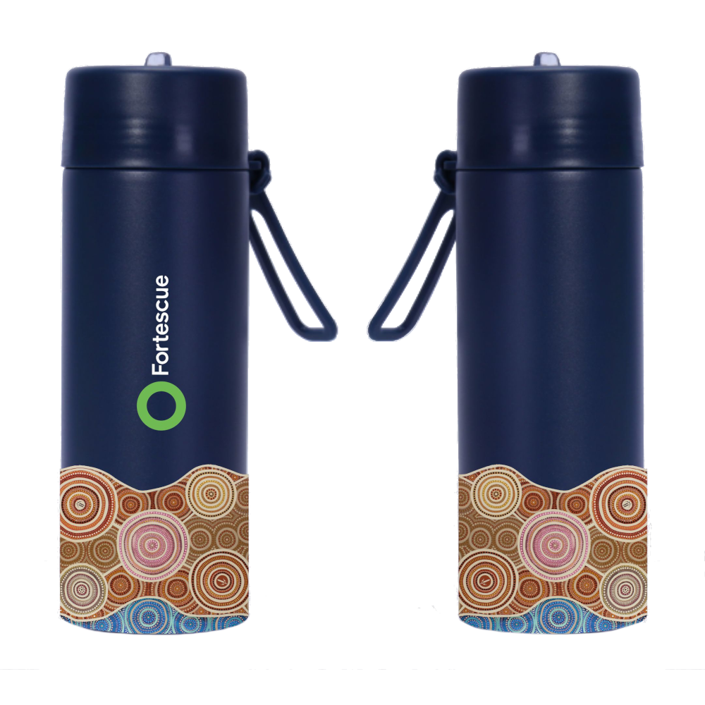 2026 Fortescue 600ml Stainless Steel Water Bottle