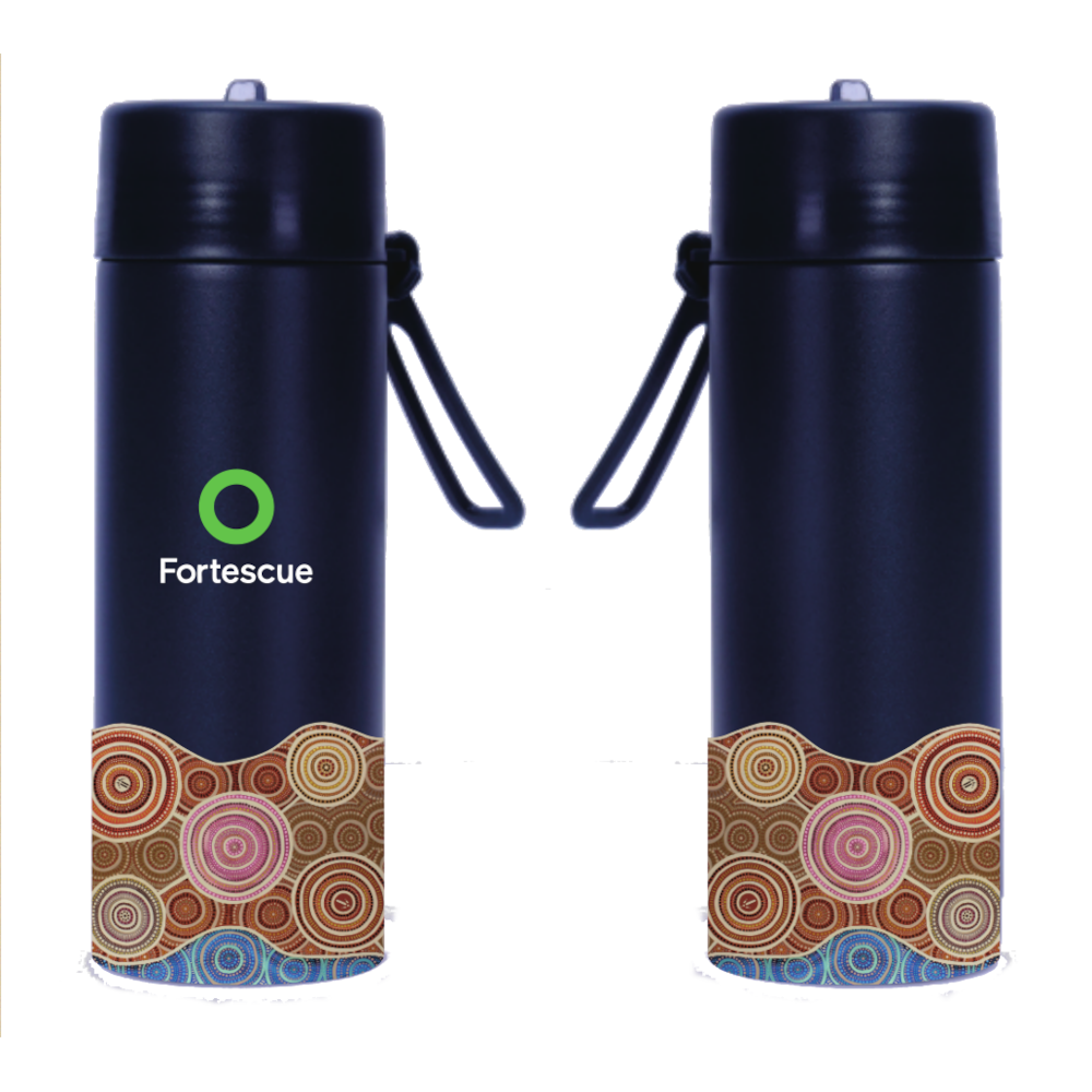 2026 Fortescue 600ml Stainless Steel Water Bottle