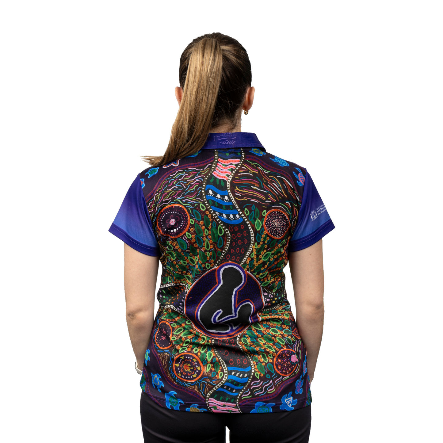WNHS Ladies Sublimated Polo - Design B