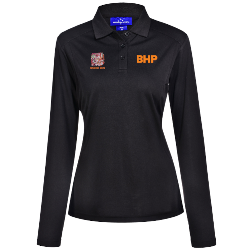 2024 BHP National Ladies Embroidered Long Sleeve Bamboo Shirt