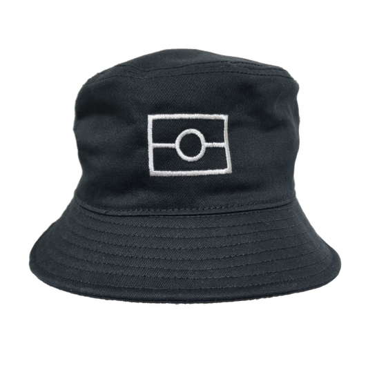 Bucket Hat with Embroidered Aboriginal Flag Outline