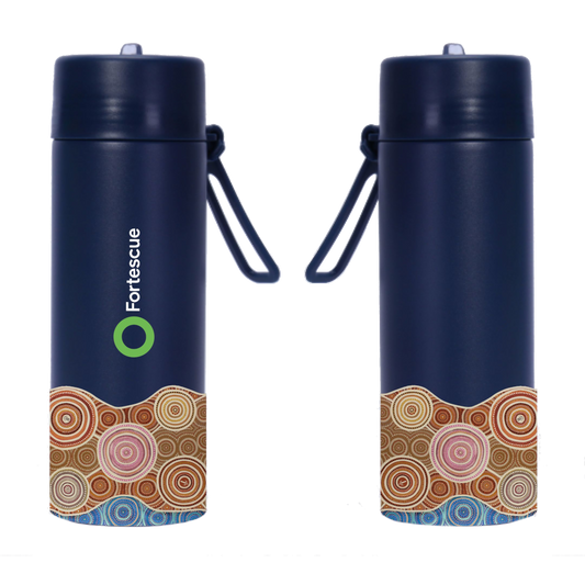 2026 Fortescue 600ml Stainless Steel Water Bottle