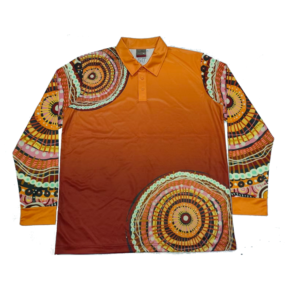 Woven Paths Adults Unisex Long Sleeve Fishing Shirt