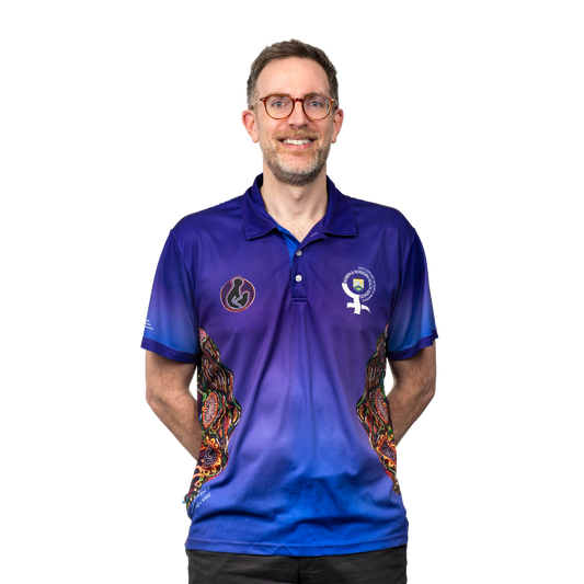 WNHS Mens Sublimated Polo - Design B